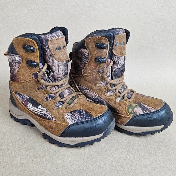 Northside Kids Renegade Waterproof 400 Gram Insulated Hunting Camo Boot Little K - Picture 1 of 5